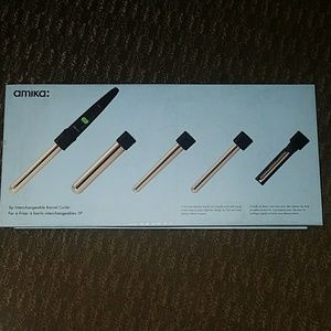 Amika 5 barrel interchangable curling iron
